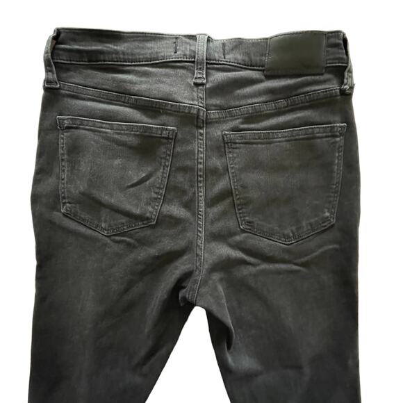 Madewell sz 26 9" Mid-Rise Roadtripper Supersoft Jeans Ashmont Wash Dark Gray - Picture 8 of 12